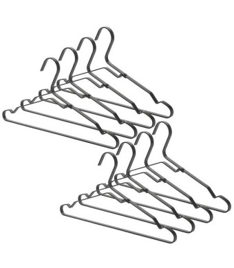  קולבים לבגדים - סט 8, שחור Brabantia + הנחה 10% לנרשמים לניוזלטר