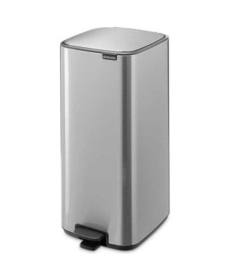 פח אשפה למטבח BO פדל 30 ליטר, מט FPP ברבנטיה + הנחה 10% לנרשמים לניוזלטר + משלוח חינם