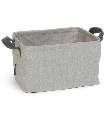 סל כביסה מתקפל 35 ליטר, בד אפור Brabantia + הנחה 10% לנרשמים לניוזלטר