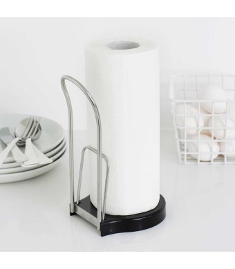 מתקן לנייר מטבח עומד + מעצור Brabantia + הנחה 10% לנרשמים לניוזלטר