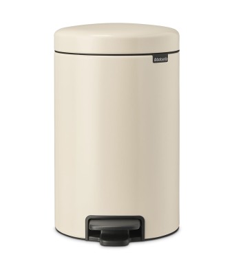 פח פדל 12 ליטר בז' עדין  Brabantia - NewIcon + משלוח חינם + הנחה 10% לנרשמים לניוזלטר