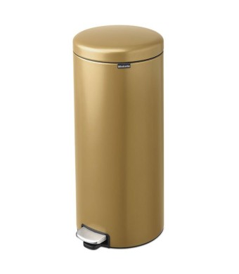 פח פדל 30 ליטר NewIcon זהב​ חם Brabantia + משלוח חינם + הנחה 10% לנרשמים לניוזלטר