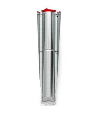 יתד מתכת לחיבור לאדמה או לבטון - לקרוסלת Topspinner + Lift-O-Matic ברבנטיה בקוטר 4.5 ס״מ + הנחה 10% לנרשמים לניוזלטר