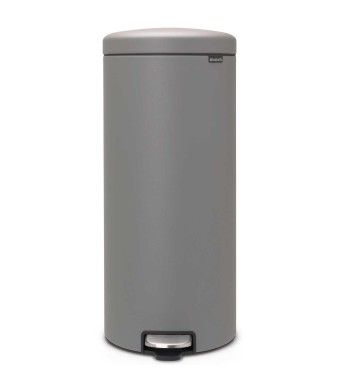 פח פדל 30 ליטר אפור בטון מינרלי Brabantia NewIcon + הנחה 10% לנרשמים לניוזלטר