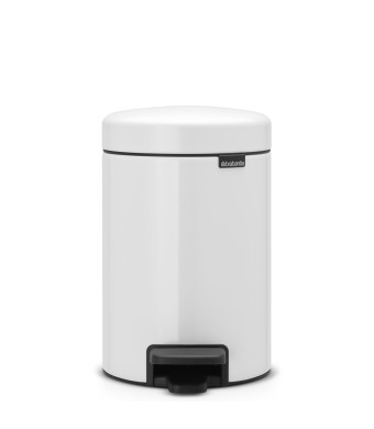 פח פדל 3 ליטר לבן Brabantia - NewIcon + הנחה 10% לנרשמים לניוזלטר