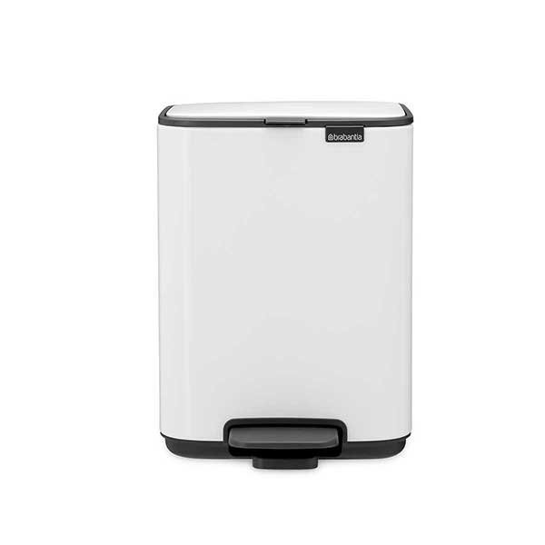 פח לשירותים BO פדל 4 ליטר, לבן Brabantia + משלוח חינם + הנחה 10% לנרשמים לניוזלטר