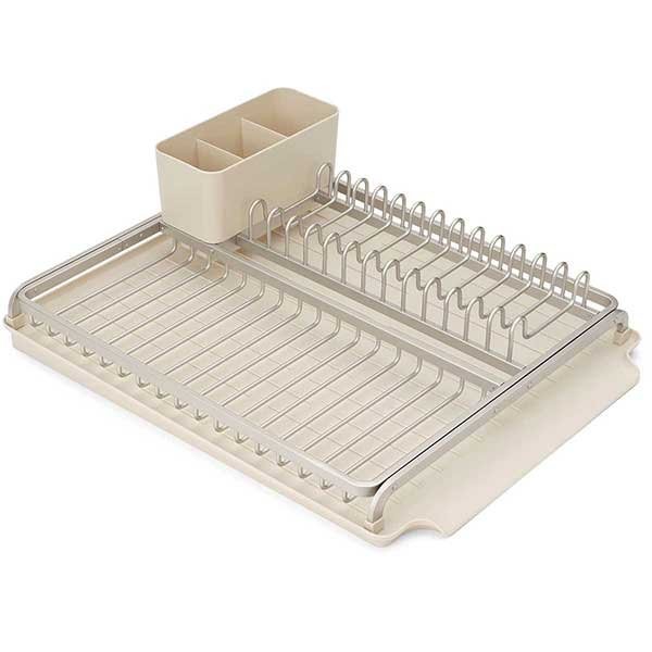 מתקן לייבוש כלים גדול - בז׳ עדין Brabantia + משלוח חינם + הנחה 10% לנרשמים לניוזלטר