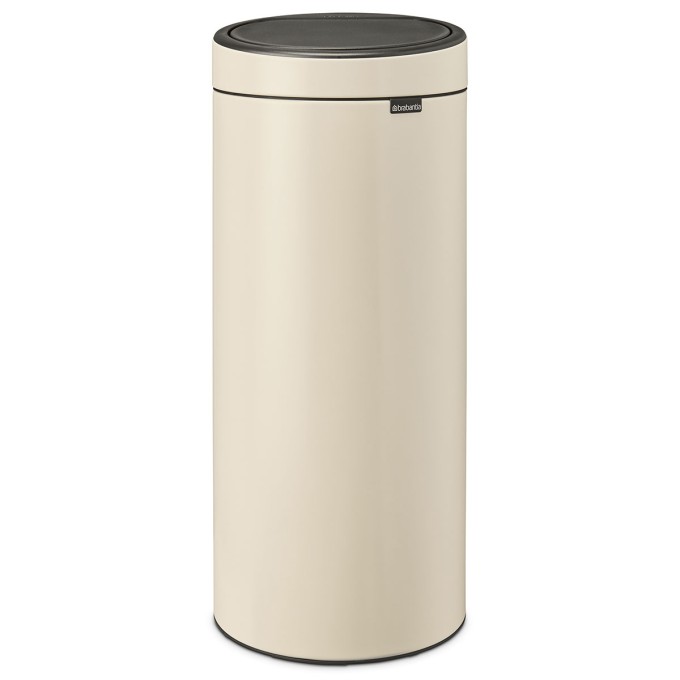 פח טאץ 30 ליטר בז' עדין Brabantia + משלוח חינם + הנחה 10% לנרשמים לניוזלטר