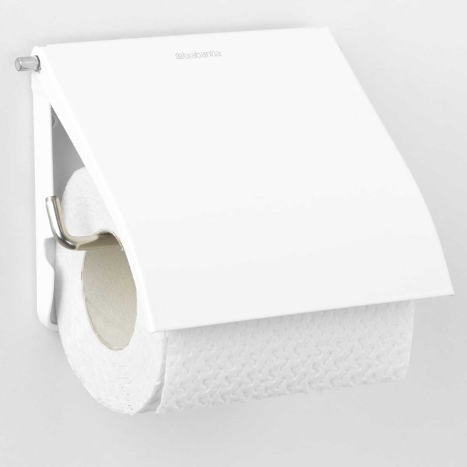 מתקן קיר לנייר טואלט לבן Brabantia + הנחה 10% לנרשמים לניוזלטר 