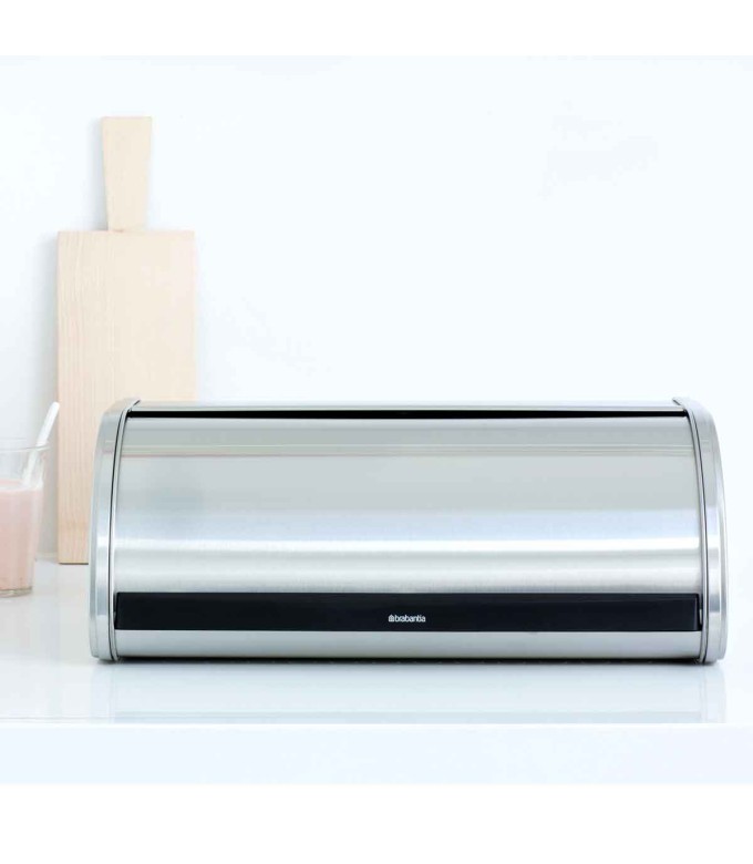 קופסת לחם גדולה, מט - מכסה מתגלגל Brabantia + הנחה 10% לנרשמים לניוזלטר