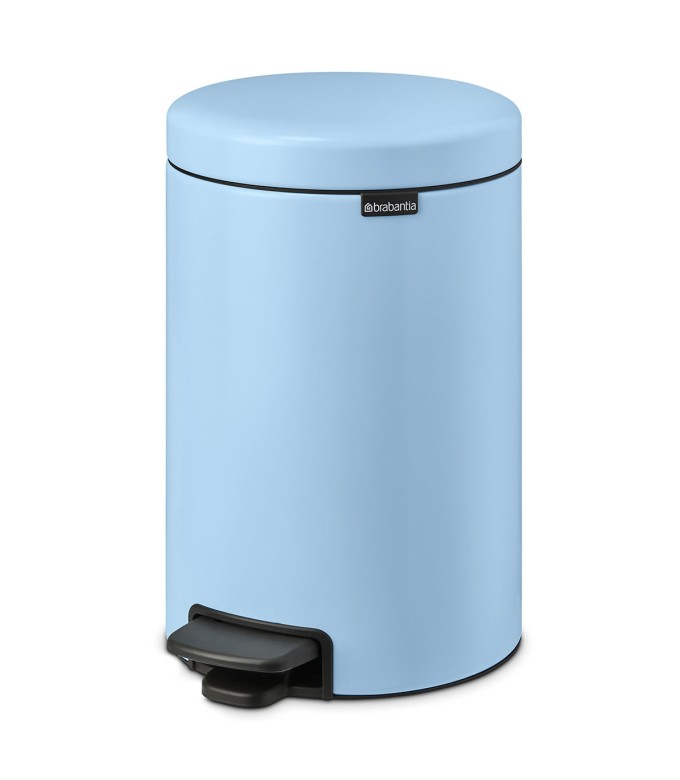 פח פדל 12 ליטר תכלת חלומי Brabantia - NewIcon + משלוח חינם + הנחה 10% לנרשמים לניוזלטר