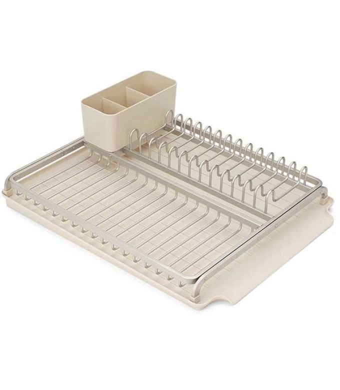 מתקן לייבוש כלים גדול - בז׳ עדין Brabantia + משלוח חינם + הנחה 10% לנרשמים לניוזלטר