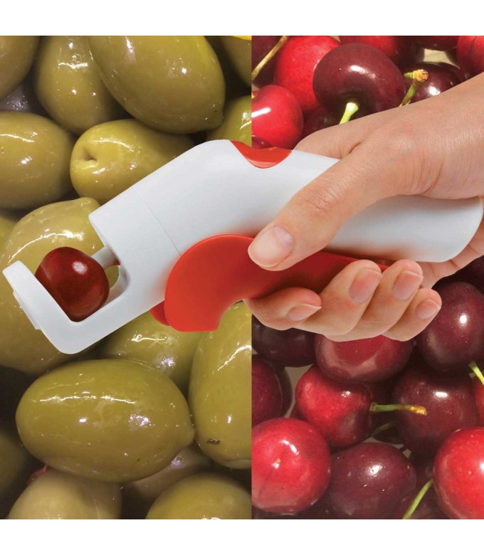 מגלען דובדבנים וזיתים Chef'n + ​ה​נחה 10% לנרשמים לניוזלטר