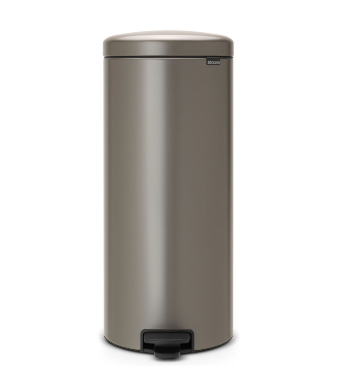 פח פדל 30 ליטר פלטינום Brabantia - NewIcon + משלוח חינם + הנחה 10% לנרשמים לניוזלטר