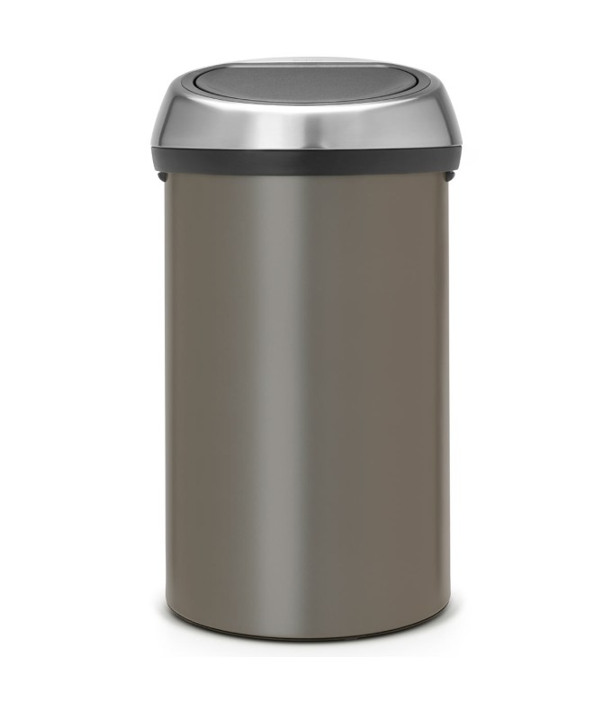 פח טאץ 60 ליטר פלטינום Brabantia + הנחה 10% לנרשמים לניוזלטר + משלוח חינם