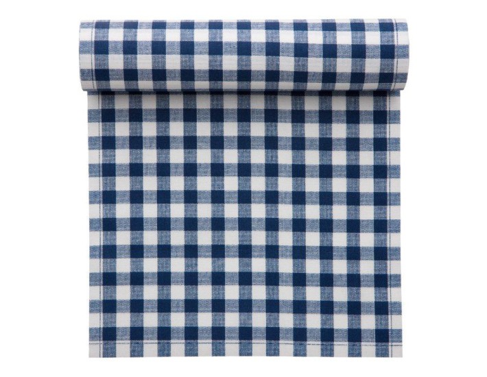 MYdrap - מיידרפ-גליל פלייסמט 12 Placemat בד 46/32 כחול משובץ - הזמינו היום 3 גלילים וקבלו בקופה 50% הנחה!