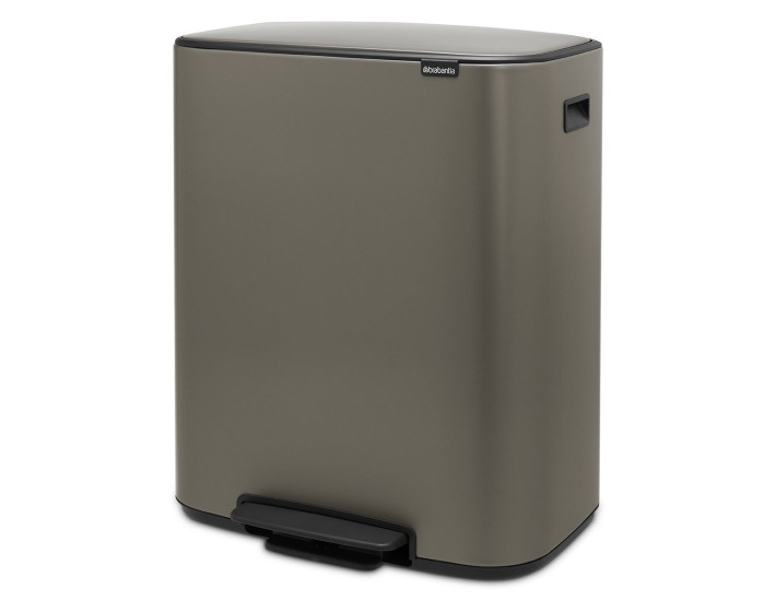 BO פח פדל 60 ליטר, פלטינום Brabantia + הנחה 10% לנרשמים לניוזלטר