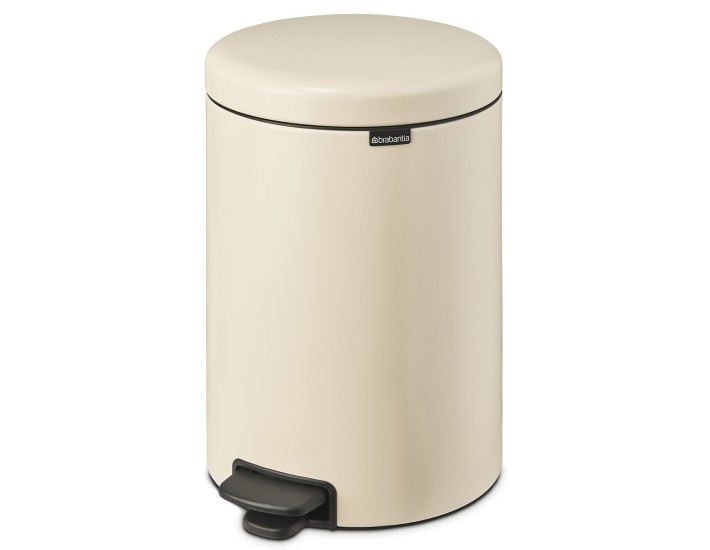 פח פדל 20 ליטר בז' עדין Brabantia - NewIcon + משלוח חינם + הנחה 10% לנרשמים לניוזלטר