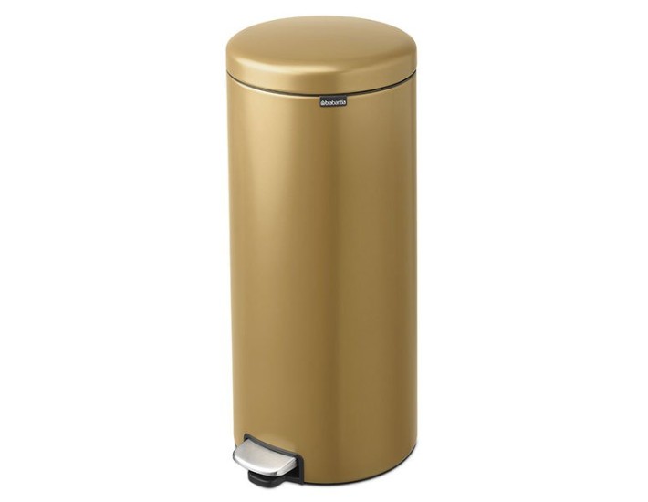 פח פדל 30 ליטר NewIcon זהב​ חם Brabantia + משלוח חינם + הנחה 10% לנרשמים לניוזלטר