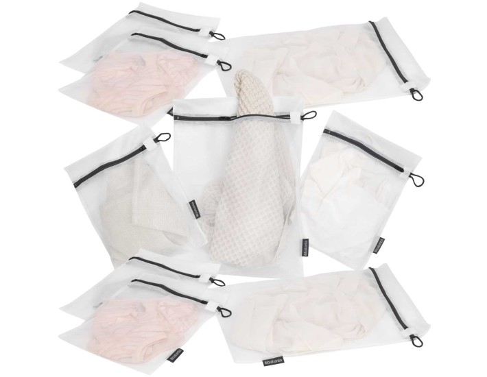 סט 9 שקיות רשת לכביסה עדינה, לבן Brabantia + הנחת כמות 50%