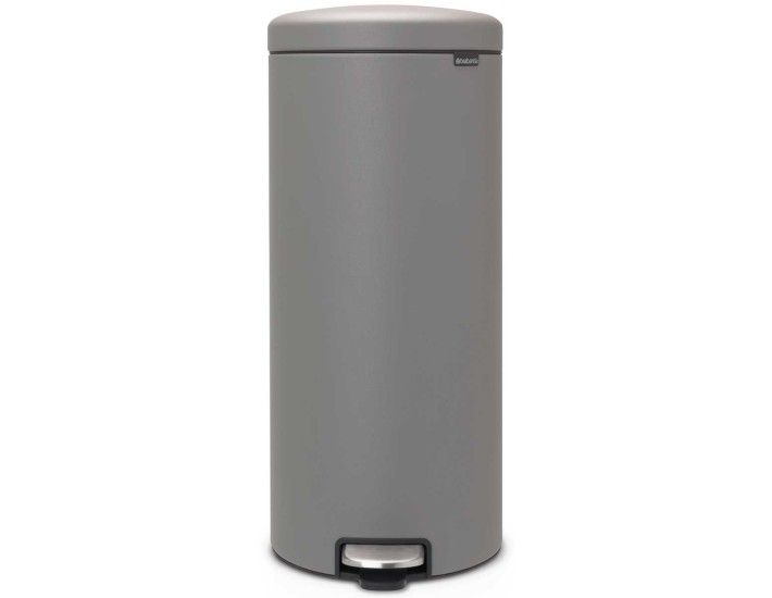 פח פדל 30 ליטר אפור בטון מינרלי Brabantia NewIcon + הנחה 10% לנרשמים לניוזלטר