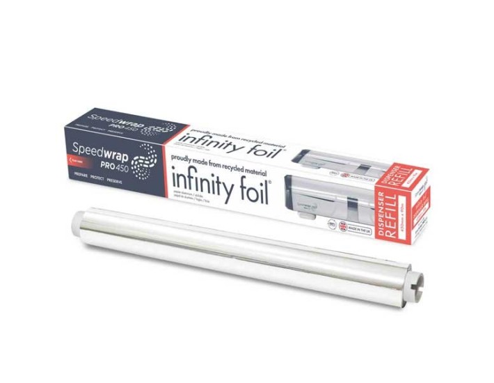 רדיד אלומיניום Speedwrap 450 - גליל מילוי למכשיר עטיפה מקצועי + בקניית 3 גלילים מקבלים 20% הנחת כמות