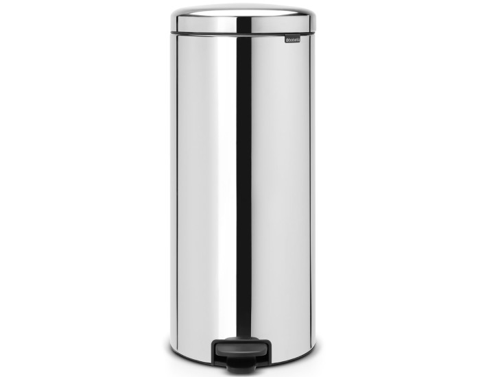 פח פדל 30 ליטר מבריק Brabantia - NewIcon + משלוח חינם + הנחה 10% לנרשמים לניוזלטר
