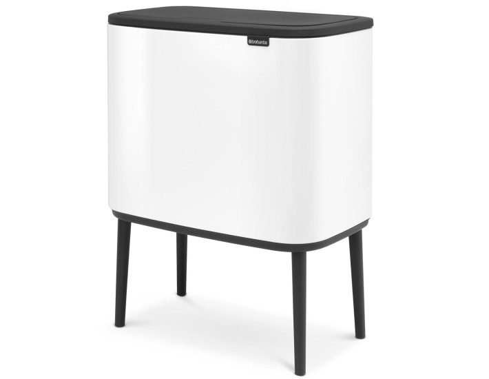 פח אשפה למטבח BO טאץ 36 ליטר, לבן Brabantia + הנחה 10% לנרשמים לניוזלטר + משלוח חינם