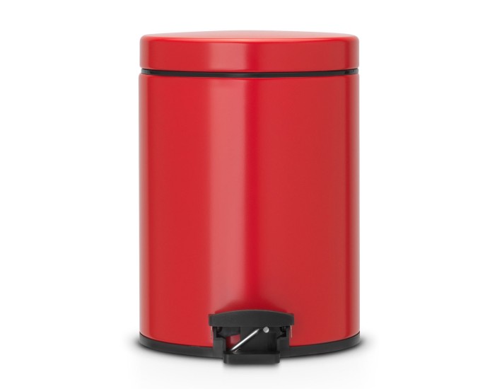 פח אשפה פדל 5 ליטר אדום Brabantia + הנחה 10% לנרשמים לניוזלטר