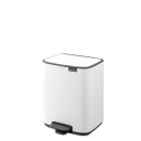 פח לשירותים BO פדל 7 ליטר, לבן Brabantia + משלוח חינם + הנחה 10% לנרשמים לניוזלטר