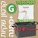 קרטון שקיות קוד G לפח אשפה 30-23 ליטר ברבנטיה 400 שקיות בחבילות דיספנסר Brabantia + משלוח חינם + הנחת כמות 30% + מתנה מדהימה: סל כביסה מתקפל 35 ליטר, בד אפור כהה Pepper Black ברבנטיה