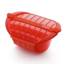 מאדה סיליקון עמוק לבישול 3-4 מנות במיקרוגל Lekue מבית Brabantia + עכשיו במבצע 25% הנחת פסח SALE