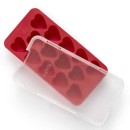 תבנית קרח לבבות, גומי + מכסה פלסטיק שקוף Lekue מבית Brabantia + עכשיו במבצע 25% הנחת פסח SALE