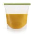 שקית סיליקון לאחסון, הקפאה והפשרת מזון - 1.5 ליטר, קליפס גומי Lekue מבית Brabantia + עכשיו במבצע 25% הנחת פסח SALE