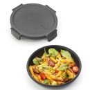 קערה לארוחת צהריים 1 ליטר Make & Take פלסטיק ללא BPA אפור כהה Brabantia + הנחה 10% לנרשמים לניוזלטר