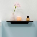 מדף לאמבטיה אפור כהה מינרלי MindSet ברבנטיה + הנחה 10% לנרשמים לניוזלטר