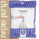 קרטון שקיות קוד D לפח אשפה 20-15 ליטר ברבנטיה - 400 שקיות בחבילות דיספנסר Brabantia + משלוח חינם + הנחת כמות 30%