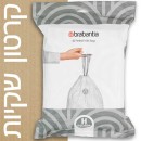 קרטון שקיות קוד H לפח אשפה 60-50 ליטר עגול ברבנטיה - 280 שקיות בחבילות דיספנסר Brabantia + משלוח חינם + הנחת כמות 30%