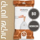 קרטון שקיות קוד X לפח אשפה 12 ליטר NewIcon ולפח הפרדה פנימי 11 ליטר BO ברבנטיה - 400 שקיות בחבילות דיספנסר Brabantia + משלוח חינם + הנחת כמות 30%