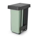 צמד פחי הפרדה 30+30 ליטר אפור כהה וירוק ג׳ייד  - SORT & GO ברבנטיה + משלוח חינם + הנחה 10% לנרשמים לניוזלטר