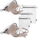 סט 5 שקיות כביסה: 2 שקיות רשת לכביסת חזיות + 3 שקיות רשת לכביסה, לבן Brabantia + הנחת כמות 50%