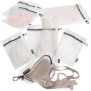 סט 7 שקיות כביסה: 6 שקיות רשת לכביסה + שקית רשת לכביסת חזיות, לבן Brabantia + הנחת כמות 50%