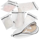 סט 7 שקיות כביסה: שקית רשת לכביסת נעליים + 6 שקיות רשת לכביסה עדינה, לבן Brabantia + הנחת כמות 50%