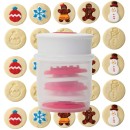 מעצב עוגיות עם חותמות חורף Chef'n + עכשיו במבצע ​2​5% הנחה​ SALE