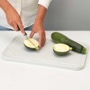 קרש חיתוך גדול עם מגש, אפור בהיר +Brabantia - Tasty + הנחה 10% לנרשמים לניוזלטר