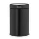 פח נתלה 3 ליטר שחור מט Brabantia - NewIcon + הנחה 10% לנרשמים לניוזלטר