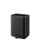 פח לשירותים BO פדל 12 ליטר, שחור מט Brabantia + משלוח חינם + הנחה 10% לנרשמים לניוזלטר