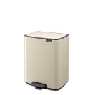 פח לשירותים BO פדל 12 ליטר, בז' עדין Brabantia + משלוח חינם + הנחה 10% לנרשמים לניוזלטר