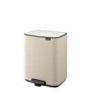 פח לשירותים BO פדל 12 ליטר, בז' עדין Brabantia + משלוח חינם + הנחה 10% לנרשמים לניוזלטר