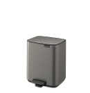 פח לשירותים BO פדל 7 ליטר, פלטינום Brabantia + משלוח חינם + הנחה 10% לנרשמים לניוזלטר